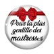 Cabochon Verre - maîtresse gentille