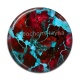 Cabochon Résine - style marbre