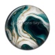 Cabochon Résine - style marbre