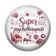Cabochon Résine - super psychothérapeute