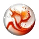 Cabochon Verre - style marbre