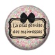 Cabochon Résine -  maîtresse gentille
