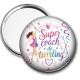 Miroir de poche - super coach de twirling f