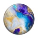 Cabochon Résine - style marbre