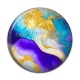 Cabochon Résine - style marbre