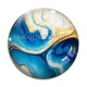 Cabochon Verre - style marbre