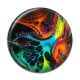 Cabochon Résine - fond abstrait