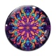 Cabochon Verre - mandala