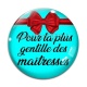 Cabochon Verre -  maîtresse gentille