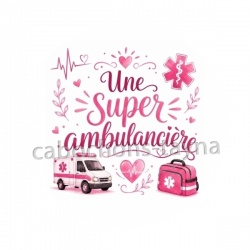 une super ambulancière