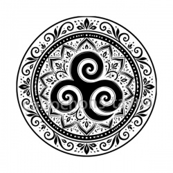 mandala triskèle
