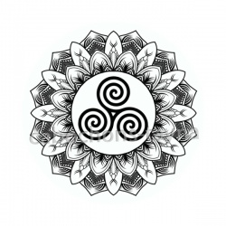 mandala triskèle