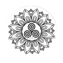 mandala triskèle