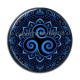 Cabochon Résine - mandala triskèle