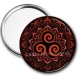 Miroir de poche - mandala triskèle