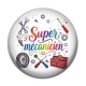 Cabochon Résine -  super mécanicien