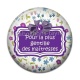 Cabochon Résine -  maîtresse gentille