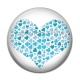 Cabochon Résine - coeur