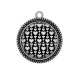 Pendentif Cabochon Argent - coeur