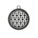 Pendentif Cabochon Argent - coeur