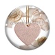 Cabochon Verre - coeur