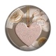 Cabochon Résine - coeur