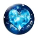 Cabochon Verre - coeur