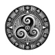 mandala triskèle