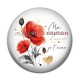 Cabochon Résine - ma maman d'amour je t'aime