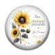 Cabochon Résine - une maman formidable je t'aime très fort