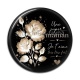 Cabochon Résine - une super maman je t'aime très très fort