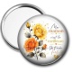 Miroir de poche - ma maman c'est la meilleure, je t'aime très fort