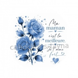 ma maman c'est la meilleure, je t'aime fort