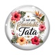 Cabochon Verre - Je suis une formidable tata