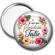 Miroir de poche - je suis une formidable tatie