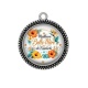 Pendentif Cabochon Argent - Meilleure belle mère de l'univers