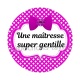  maîtresse gentille