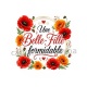 une belle fille formidable