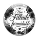 Cabochon Verre - une filleule formidable