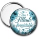 Miroir de poche - une filleule formidable