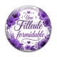 Cabochon Verre - une filleule formidable