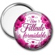 Miroir de poche - une filleule formidable
