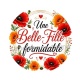 une belle fille formidable
