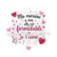 ma marraine à moi elle est formidable, je t'aime