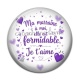 Cabochon Résine -  ma marraine à moi elle est formidable, je t'aime