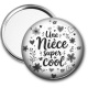 Miroir de poche - une nièce super cool