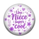 Cabochon Résine - une nièce super cool