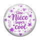 Cabochon Verre - une nièce super cool