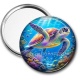Miroir de poche - tortue de mer