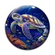 Cabochon Verre - tortue de mer